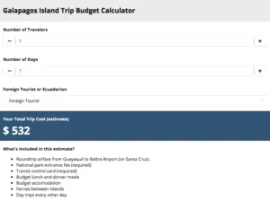 Read more about the article How much does it cost to go to Galapagos Islands? – Galapagos Trip Calculator