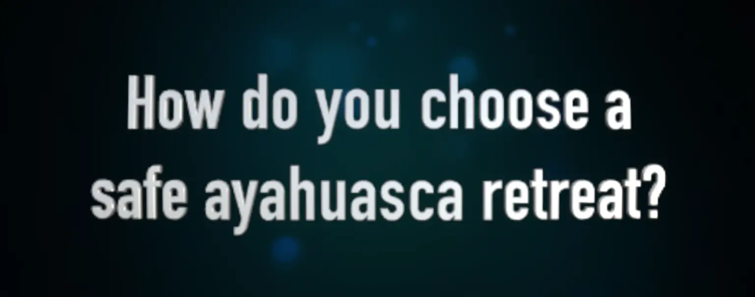 DMT Vs Ayahuasca - Alma Healing Center