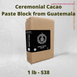 Buy ceremonial cacao paste