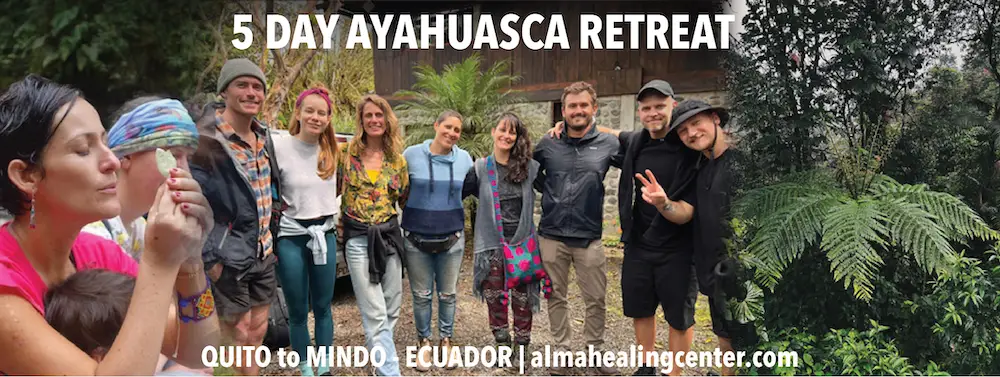 5 day ayahuasca retreat mindo ecuador