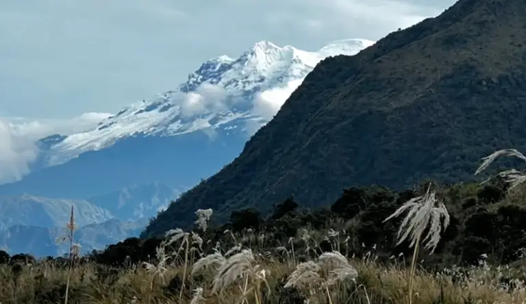 View of Antisana Ecuador