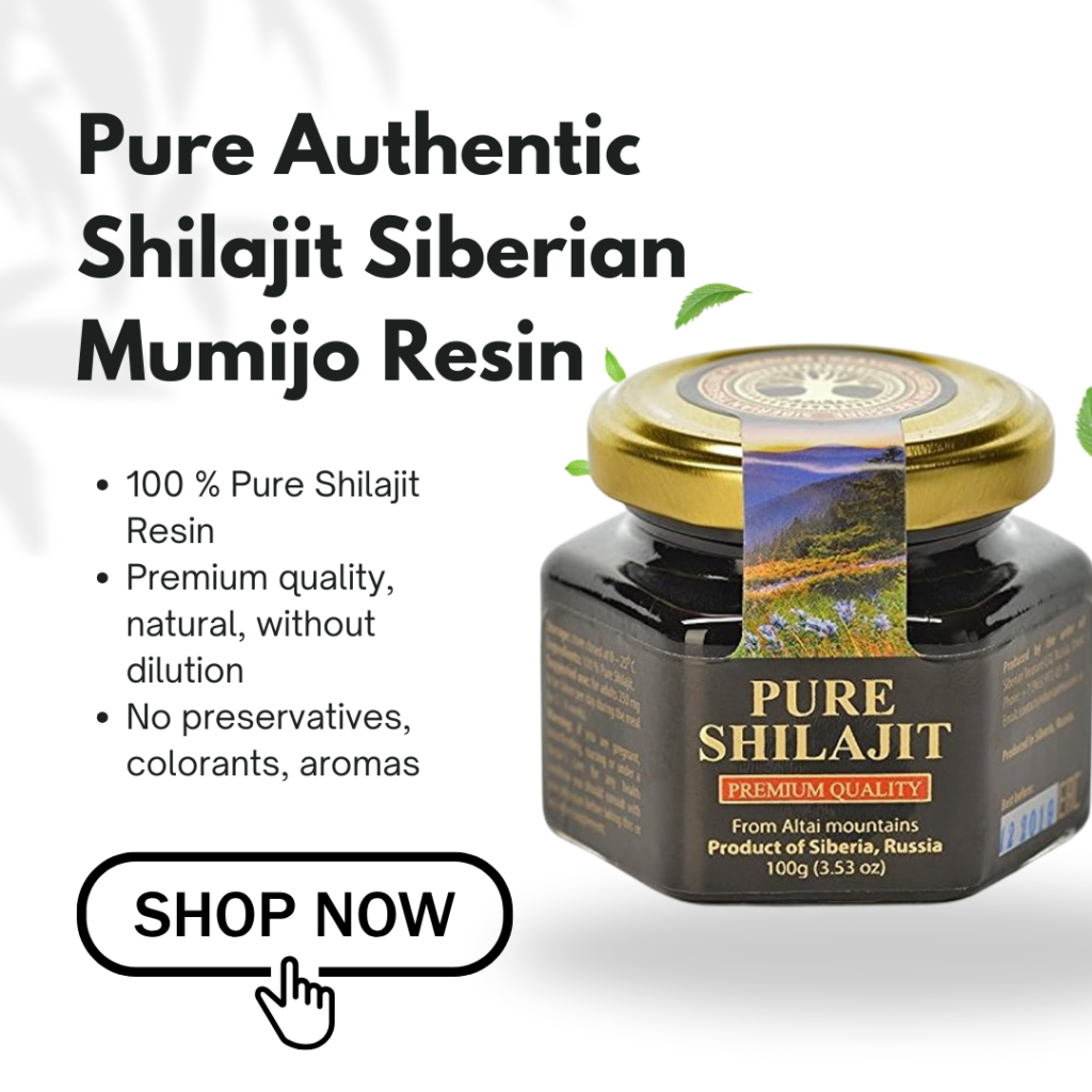 Buy Pure Authentic Shilajit Siberian Mumijo Resin