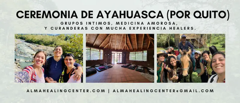 CEREMONIA DE AYAHUASCA QUITO ECUADOR