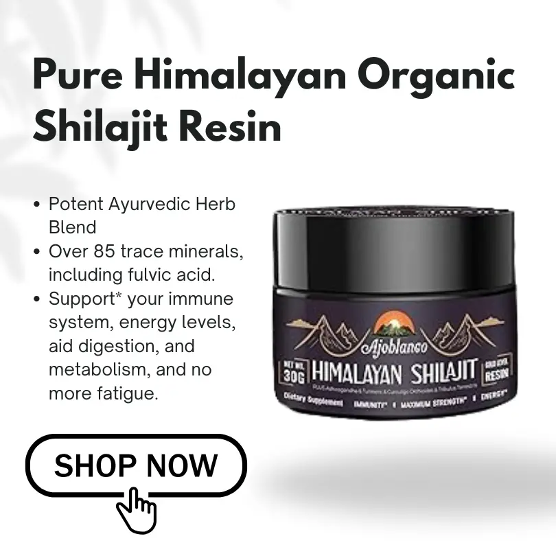 pure himalayan organic shilajit resin