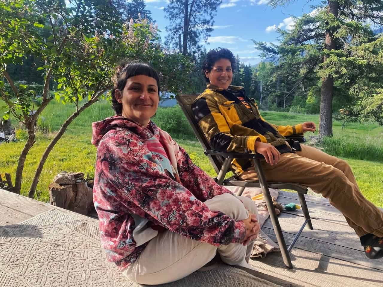 Paulina Quilla Pakari and Sandra, Alma Healing Center, Ecuador