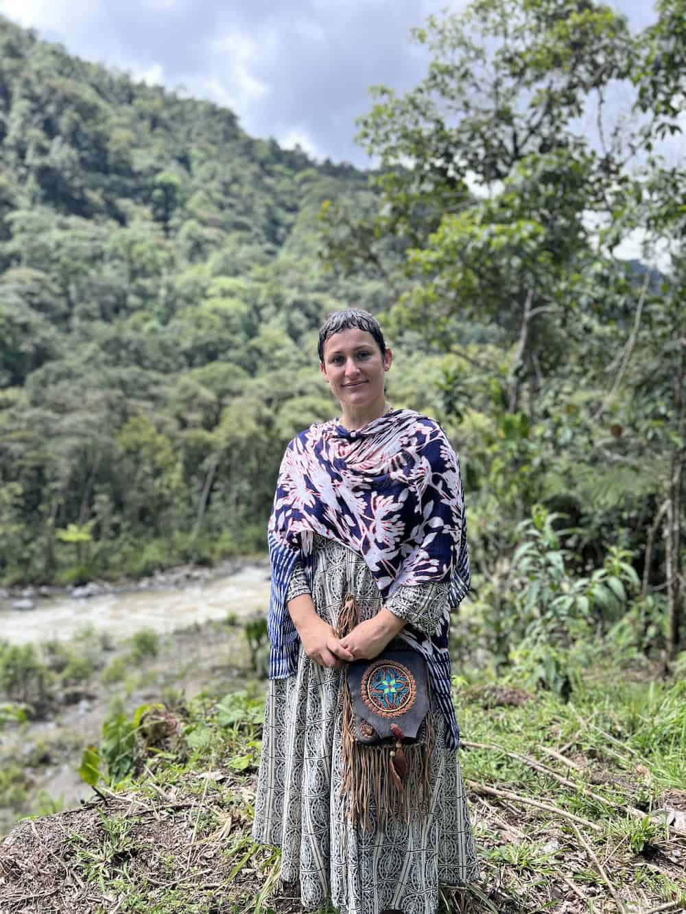 Paulina Quilla Pakari — medicine woman and ceremony guide at Alma Healing Center Ecuador